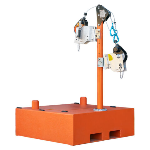 BTRENCHSAFE® Mobile Anchor Cube (MAC) with Anchor Mast - All About ...